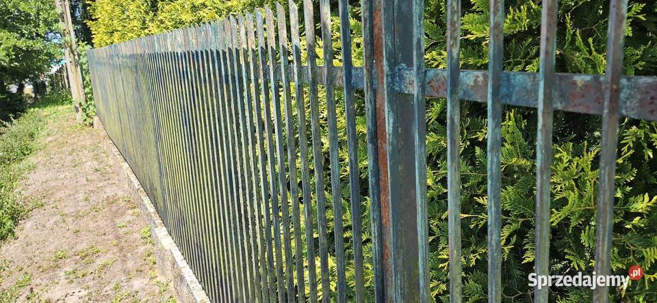 Ogrodzenie przęsła z płaskownika Kraków