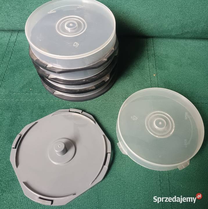 Plastikowe etui cake box na płyty cd dvd sprzedam