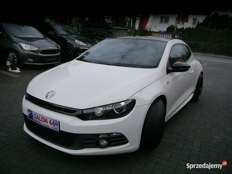 Volkswagen Scirocco Rline 14 130 Xenon Navi Stan światła przeciwmgielne śląskie Częstochowa sprzedam