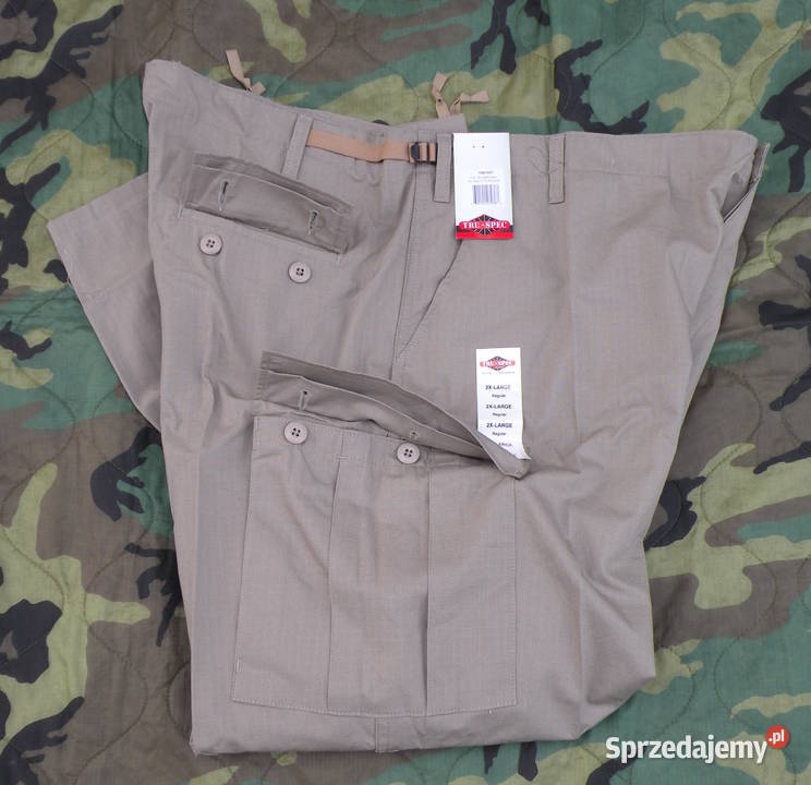 Spodnie BDU Khaki TRU SPEC 2XL cotton Wrocław