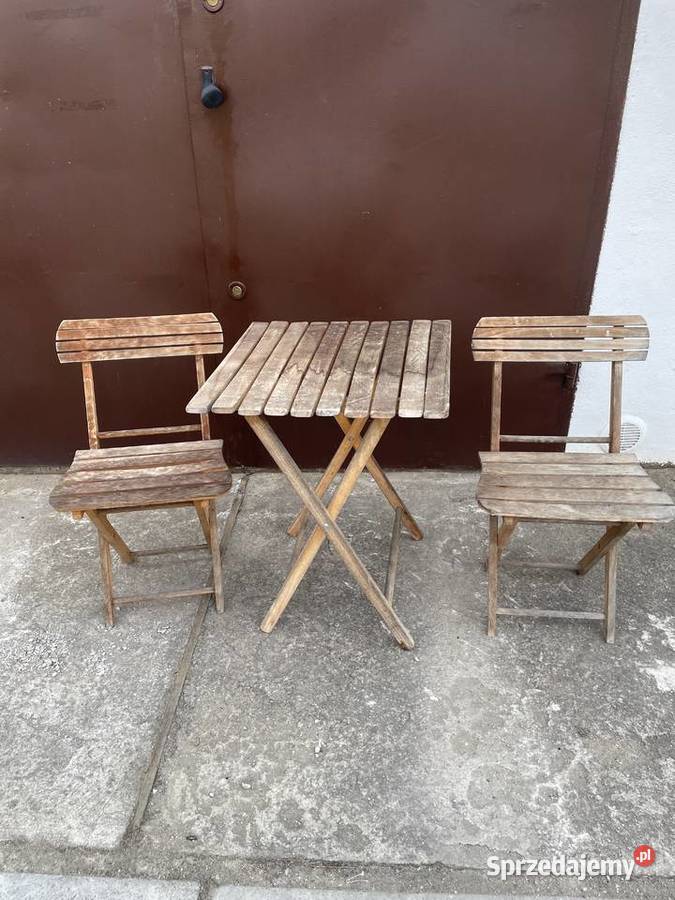 drewniane meble ogrodowe Pruszcz Gdański