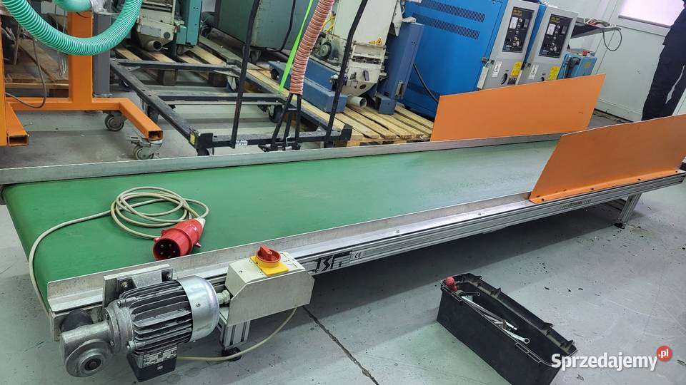 Taśmociąg prosty przenośnik taśmowy 300 x 50