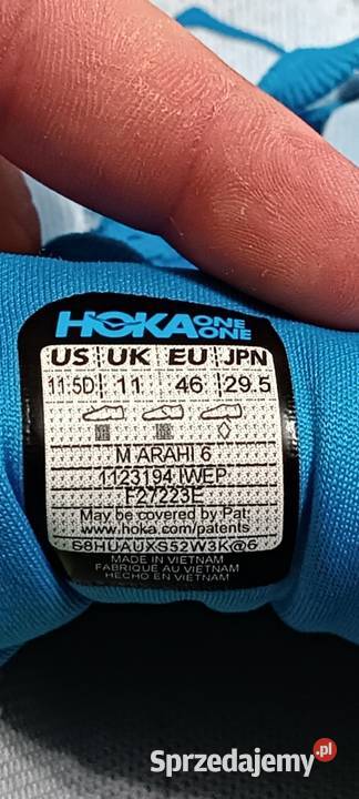 Buty biegowe Hoka One One EU 46 wygodne Sportowe