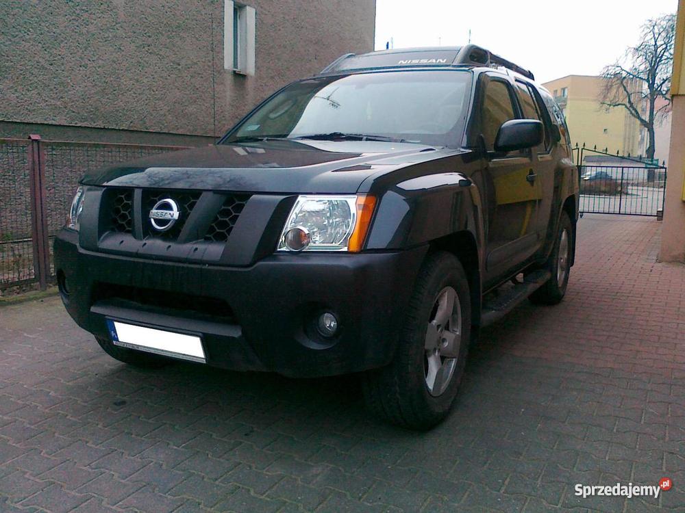 NISSAN XTERRA 40 2005 czarny lubuskie Sulechów