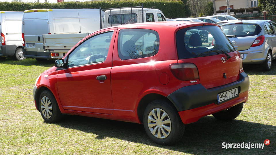 Toyota Yaris 2003r 10 benzyna 212800km podlaskie Sokółka