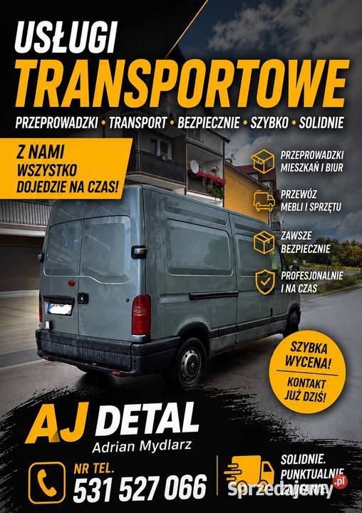 Transport przeprowadzki Nidzica