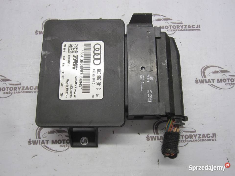 AUDI A4 B8 IV 08r moduł hamulca ręcznego świętokrzyskie Kielce sprzedam