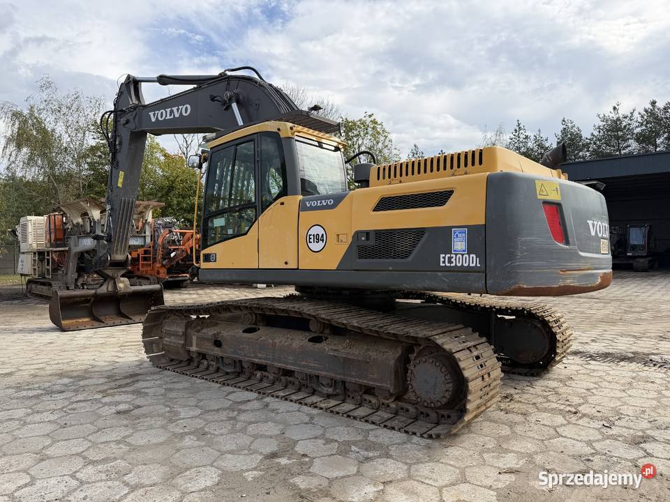 Koparka gąsienicowa Volvo EC300 DL Rok produkcji 2012 Zator