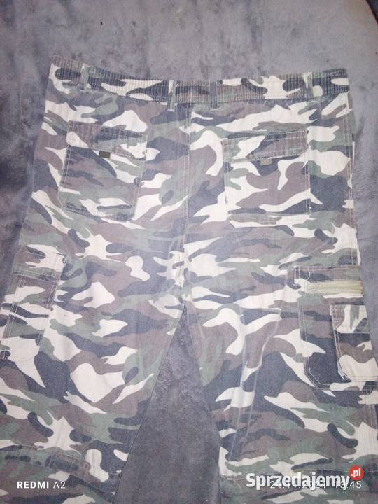 Spodnie robocze męskie kolor wojskowy Zgierz sprzedam