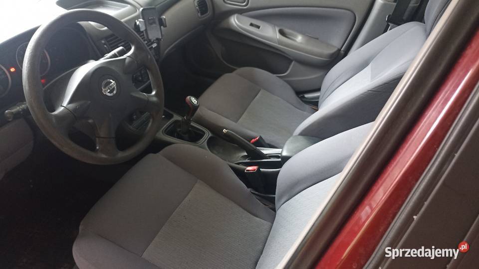 Nissan Almera sedan n16 18 HAK NOWE OPONY benzyna Lublin sprzedam