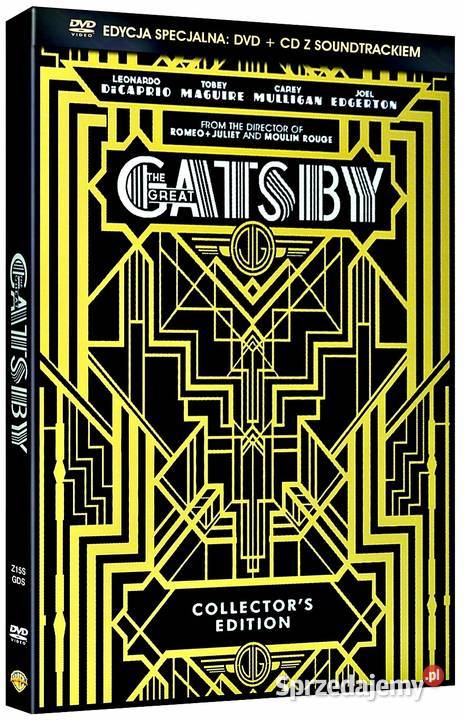 WIELKI GATSBY DVD CD Z SOUNDTRACKIEM Leonardo wielkopolskie Kalisz