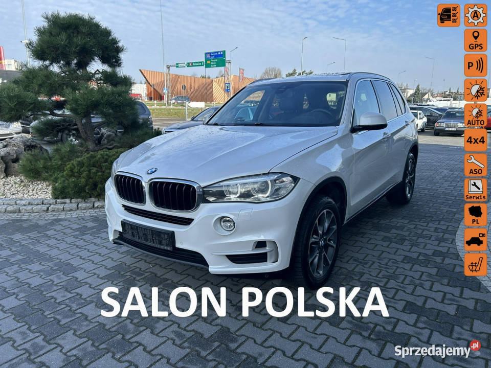 BMW X5 led, panorama, kamera, 4x4, hak, navi, salon polska,…