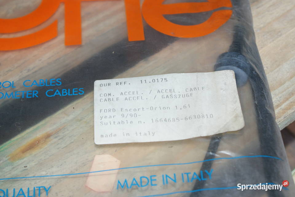 LINKA GAZU FORD ESCORT V GAL 199007199212 Pozostałe Białobrzegi