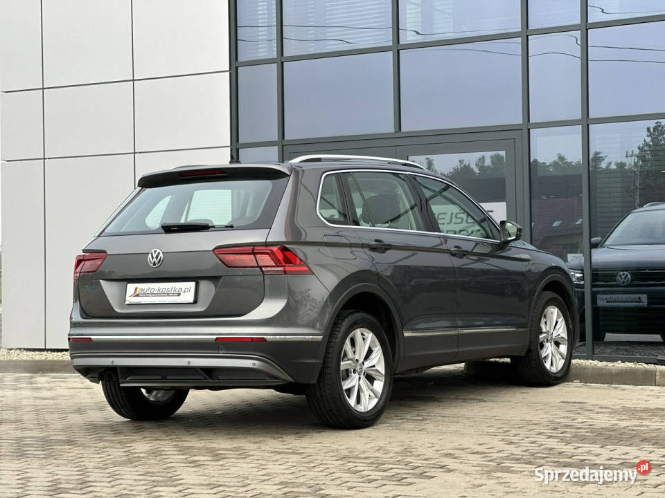Volkswagen Tiguan 2 Kplkół LED Asystent Grzane podgrzewane fotele Kąty Opolskie
