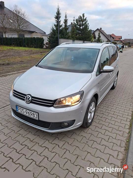 VW Touran 16 TDI DPF Life 105 2013r Bogata manualna Ostrów Wielkopolski