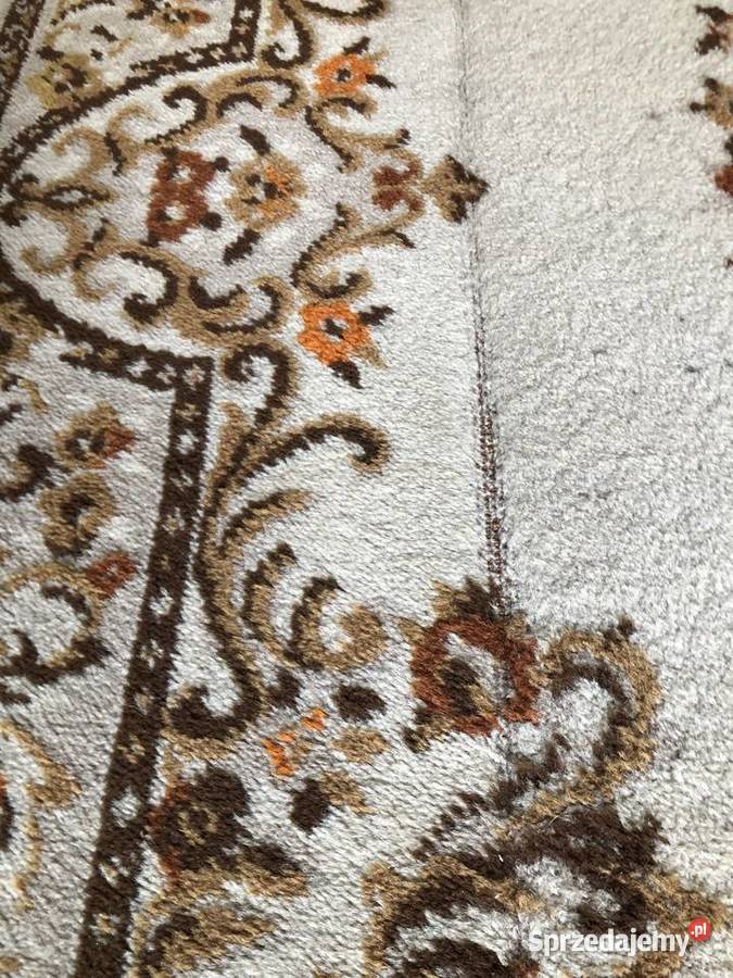 Duży gobelin a może mały dywan PRL lata 7080 Tkaniny