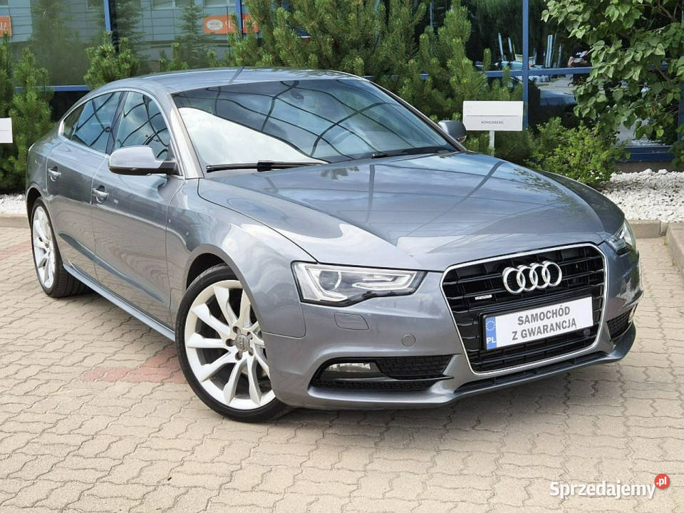 Audi A5 LIFT sportback 211 quattro automat serwisowany w ASO mazowieckie Warszawa sprzedam
