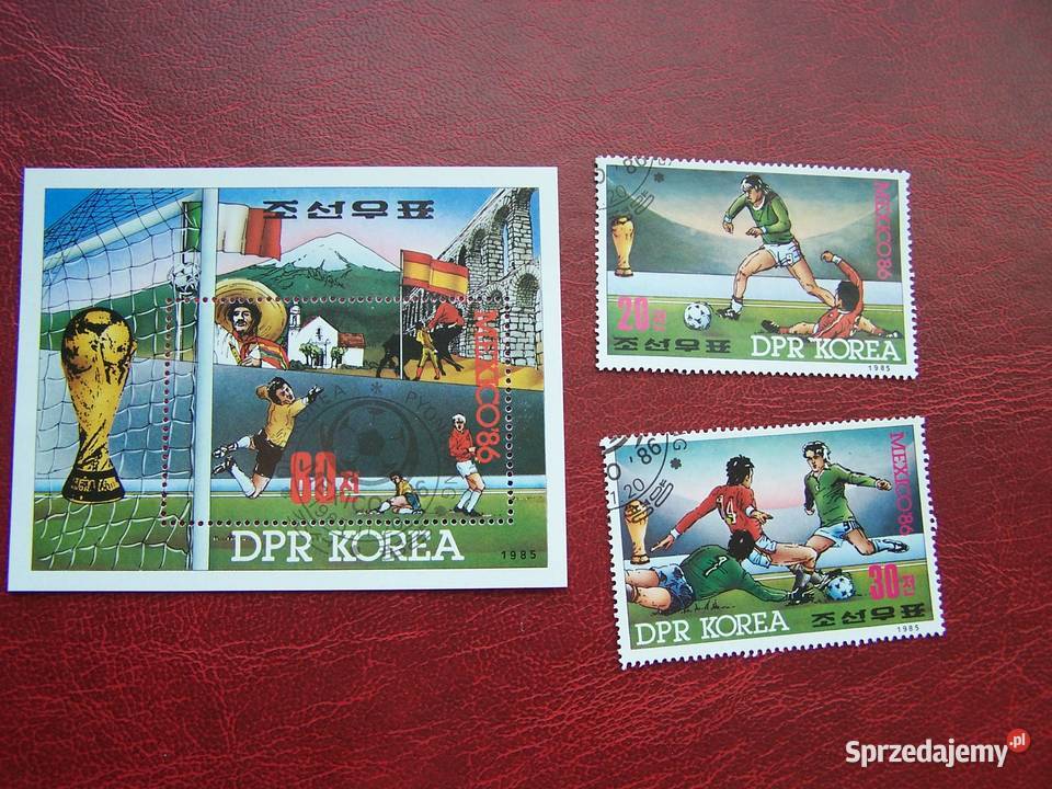 Korea 1985 CTO Sport Piłka nożna MŚ Mexico 86 Tychy