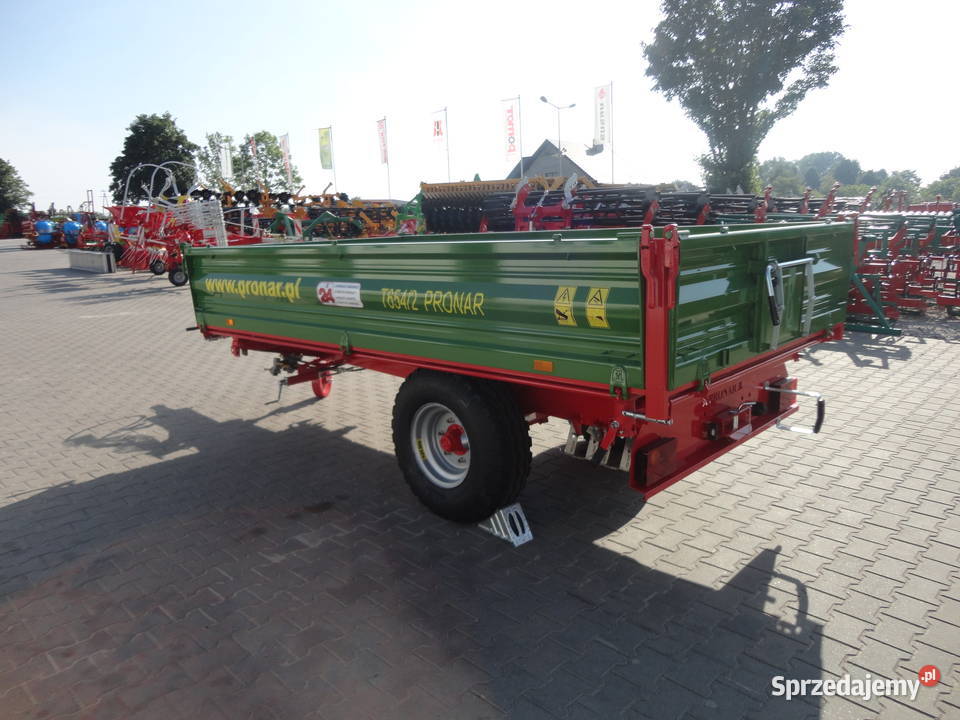 przyczepa jednoosiowa Pronar 5t T671 T6542 Metal Szczekociny