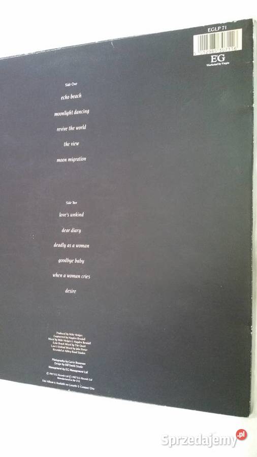 TOYAH Desire 1987 EG Records Ltd LP Puławy