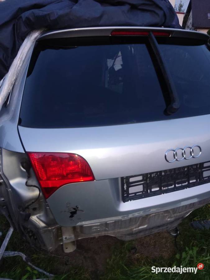 Klapa bagażnika audi a4 B7 avant s line Rok produkcji 2006 małopolskie