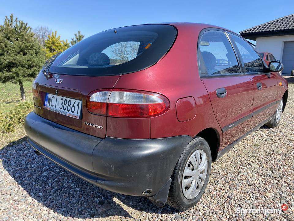 Daewoo Lanos 15 8V ważne OC i przegląd 90KM Gorysze