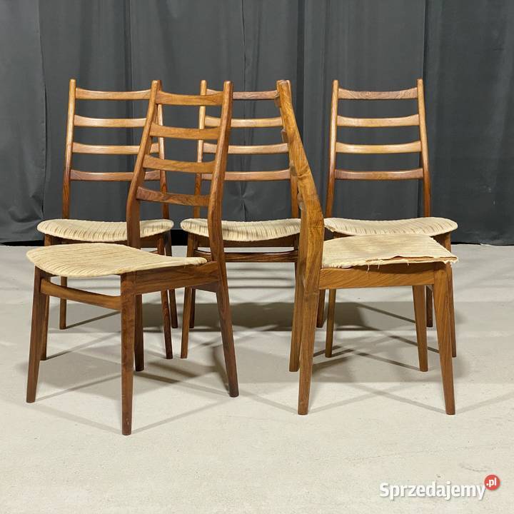 Komplet 5 krzeseł vintage Casala Niemcy lata 60 sprzedam