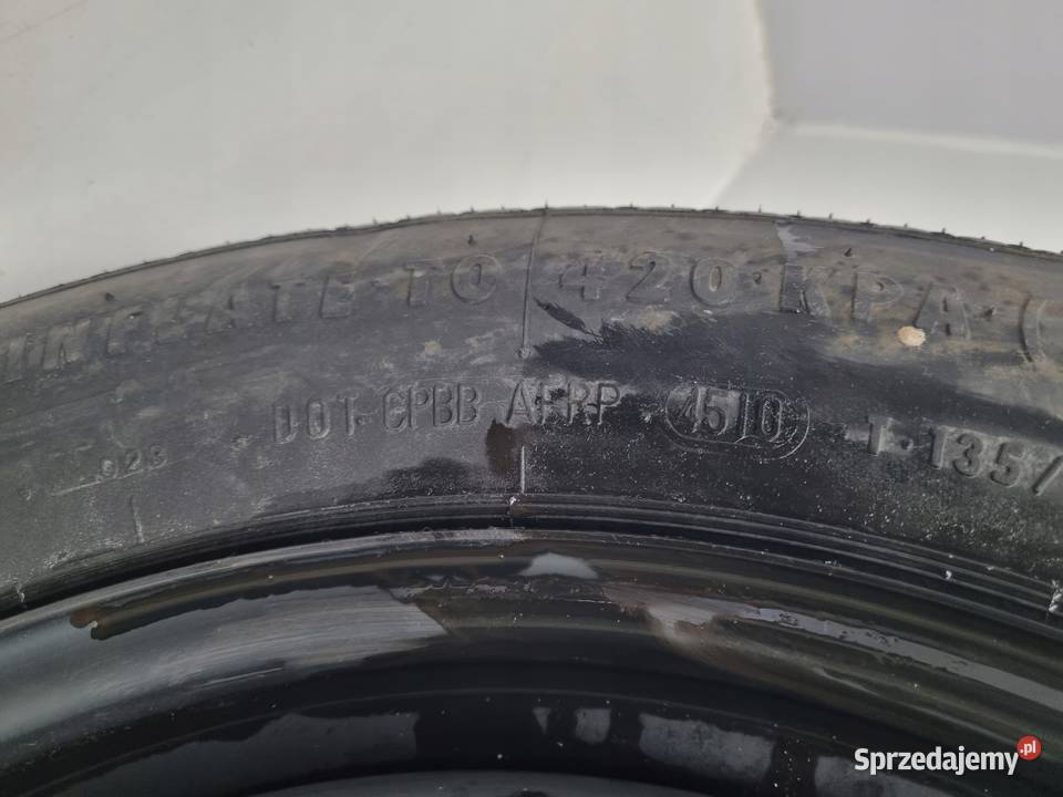 KOŁO DOJAZDOWE Ford Kuga I dojazdówka 13590 R17 Chełm sprzedam