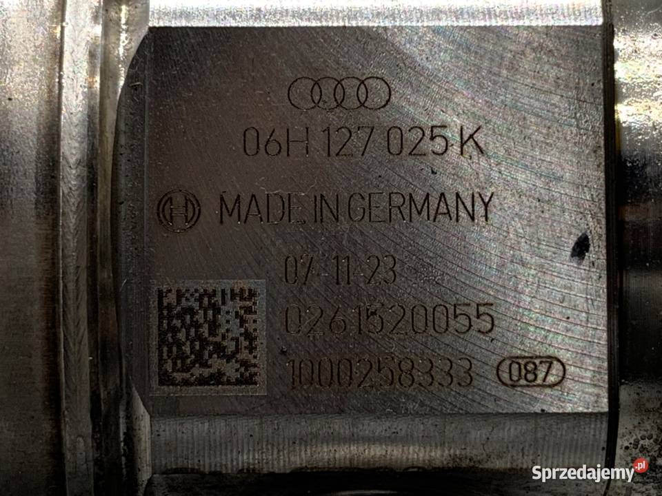 POMPA WYSOKIEGO CIŚNIENIA AUDI A4 B8 06H127025K podkarpackie