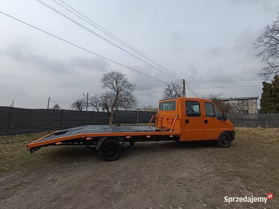 Fiat Ducato auto laweta dubel kabina możliwa Mysłowice