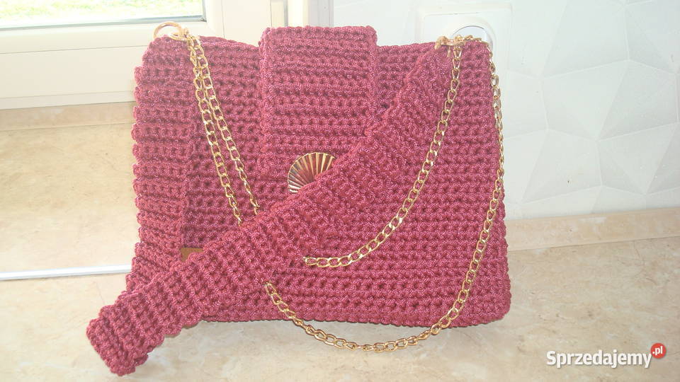 Torebka rękodzieło handmade 8 Osięciny