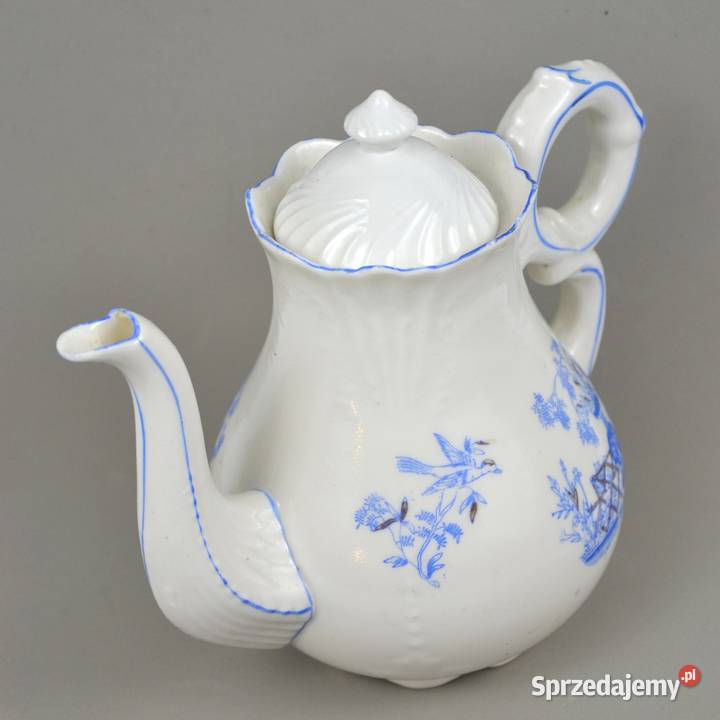 Stary dzbanek do kawy z serii CHINA BLAU Pomiechówek