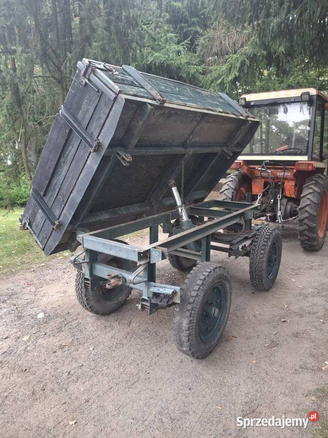 Przyczepka Multicar minitraktorek 3stronny kiper lubuskie Krosno Odrzańskie