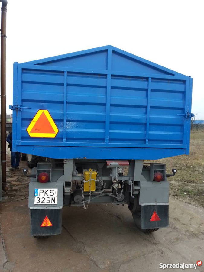Przyczepa niemka 9 ton wielkopolskie Kościan
