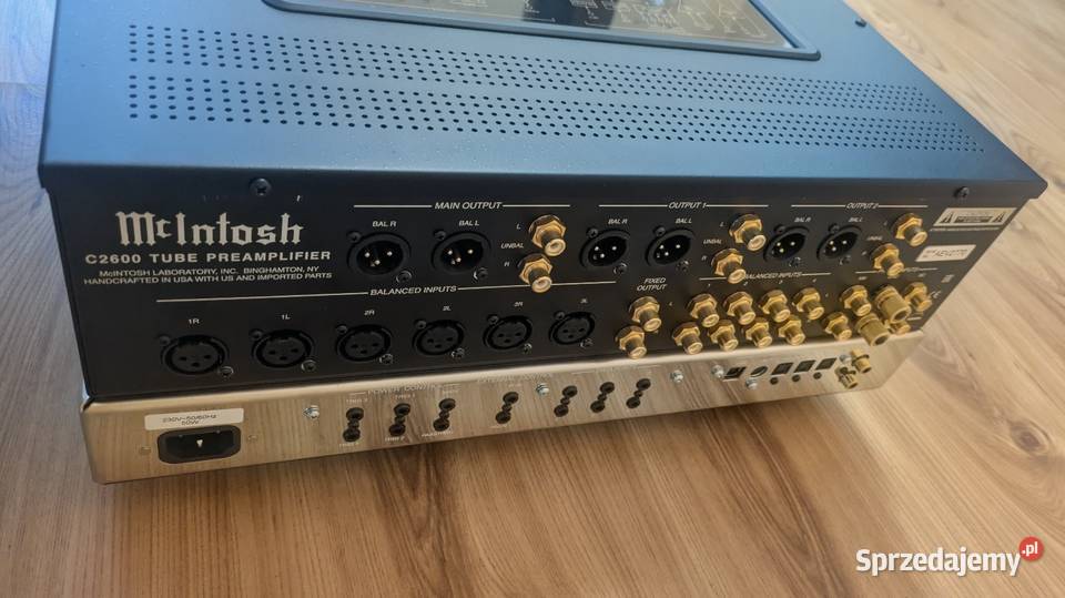 Przedwzmacniacz McIntosh C2600 zachodniopomorskie
