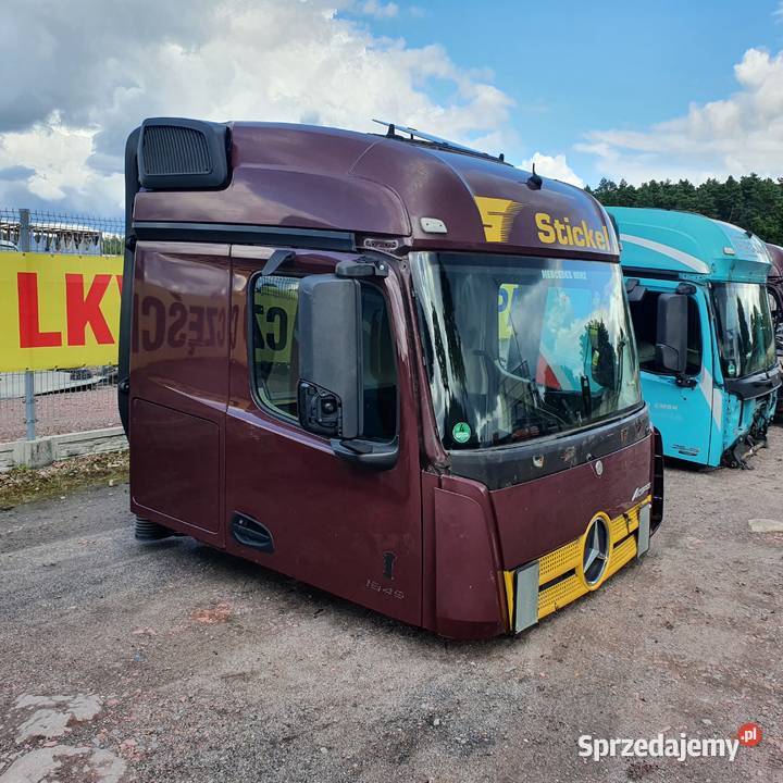 MERCEDES ACTROS MP4 DRZWI PRAWE KOMPLETNE Bieleń