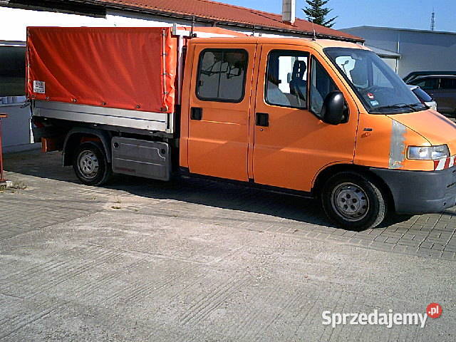 Sprzedam Fita Ducato 1999r podwójna kabina Rok produkcji 1999