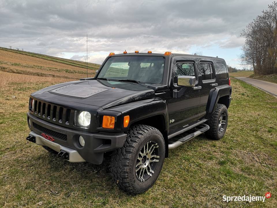 Hummer h3 35 benzyna ładny wygląd duże koła elektryczne lusterka Trzyciąż