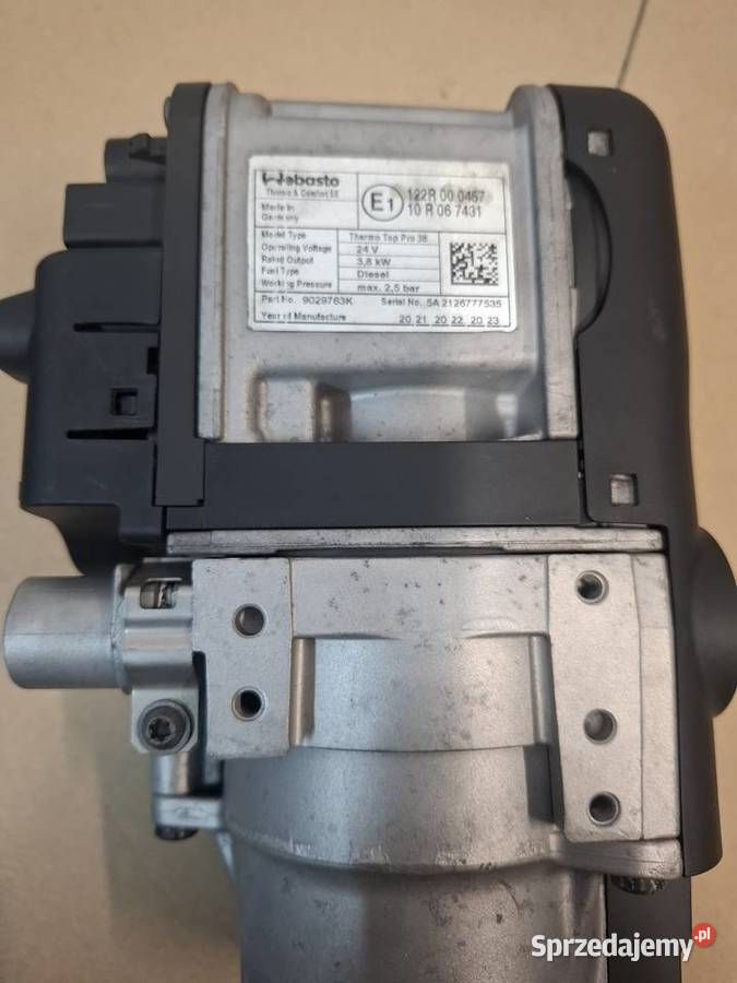 Webasto Thermo PRO 38 Scania T P G R L S Motoryzacja Kalisz