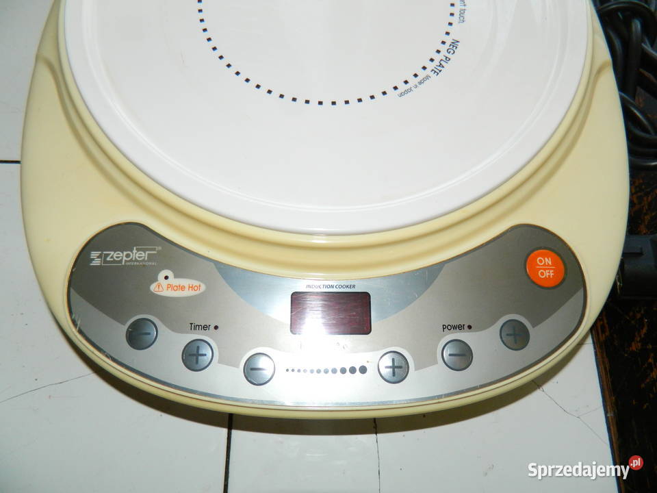 SPRZEDAM KUCHENKĘ INDUKCYJNĄ ZEPTER Biała