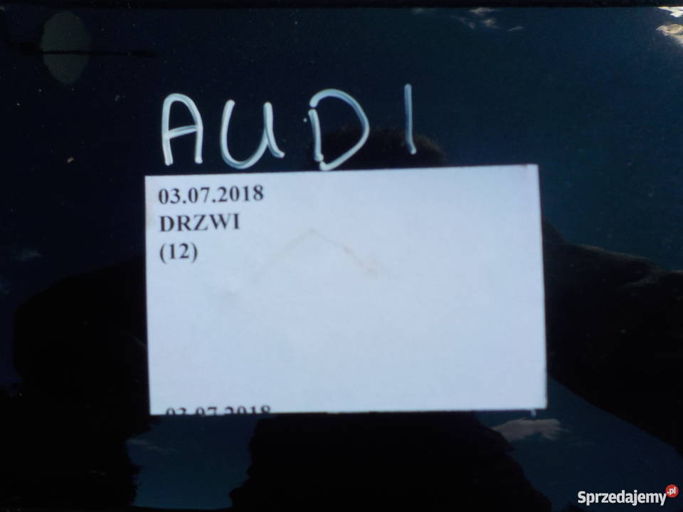 DRZWI TYLNE PRAWE AUDI A3 8P Nowy Tomyśl