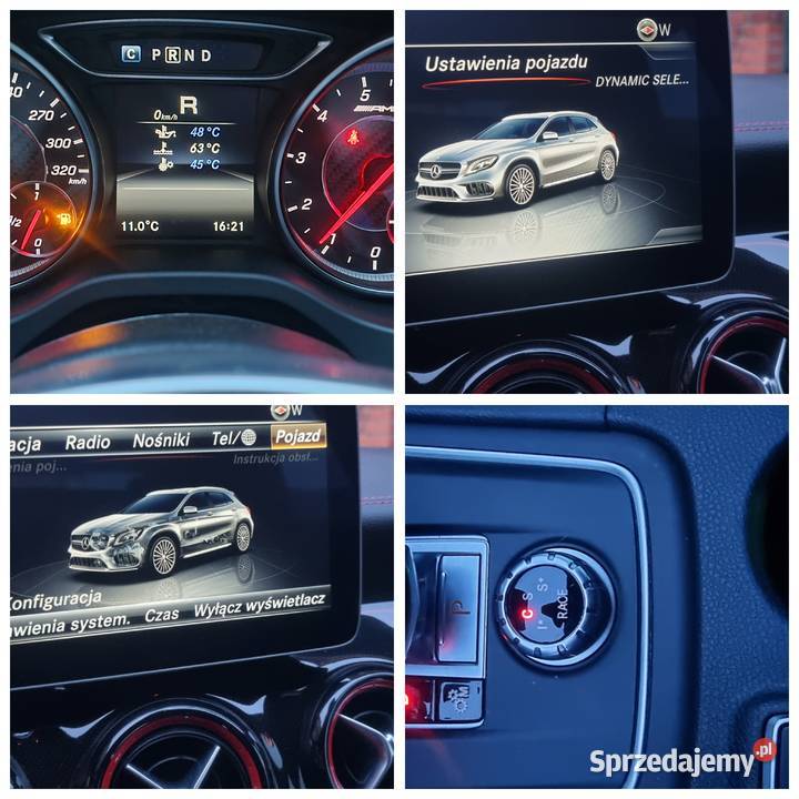 MercedesBenz GLA AMG 45 4Matic AMG Speedshift wielofunkcyjna kierownica GLA Toruń