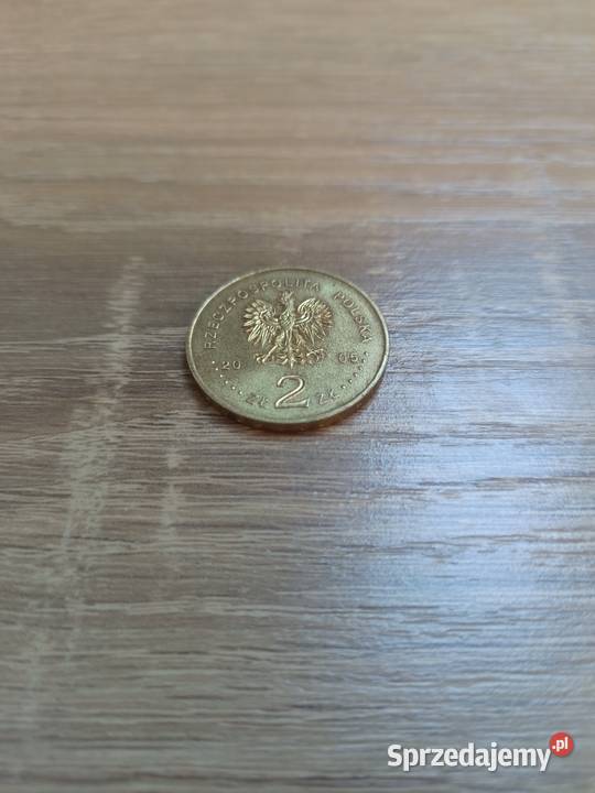 Moneta 2 2005 350lecie obrony Jasnej Góry Numizmatyka Cisiec