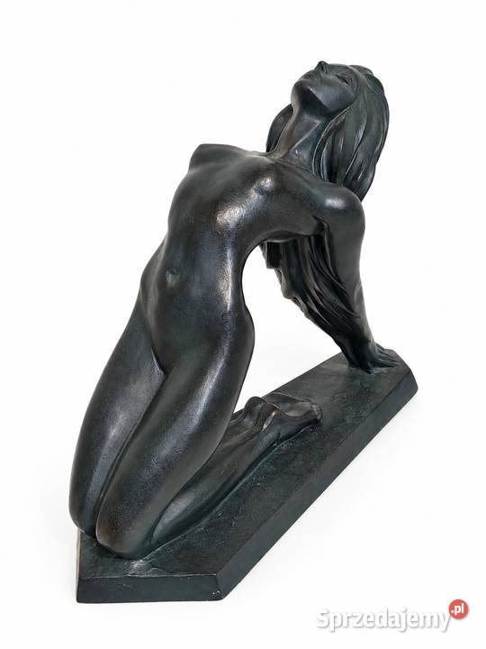 Ikona Art Deco Duża Rzeźba Wiosna Spring A Danel