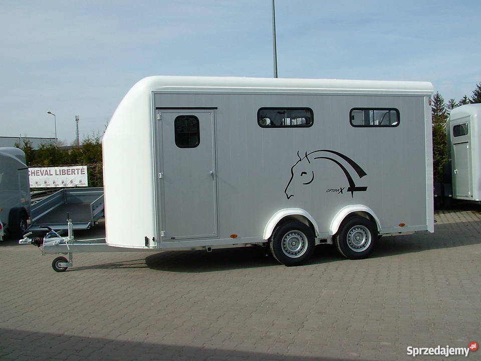 Przyczepa do przewozu koni czterokonna mazowieckie