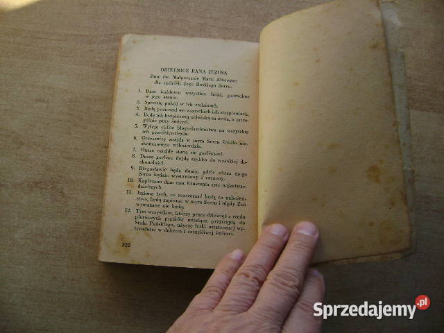 Starocie z PRL Dewocjonalia Ojciec Mateo z 1946 Gdynia sprzedam