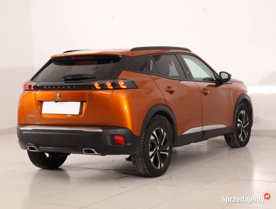 Peugeot 2008 12 PureTech pomarańczowy 2008 Piaseczno