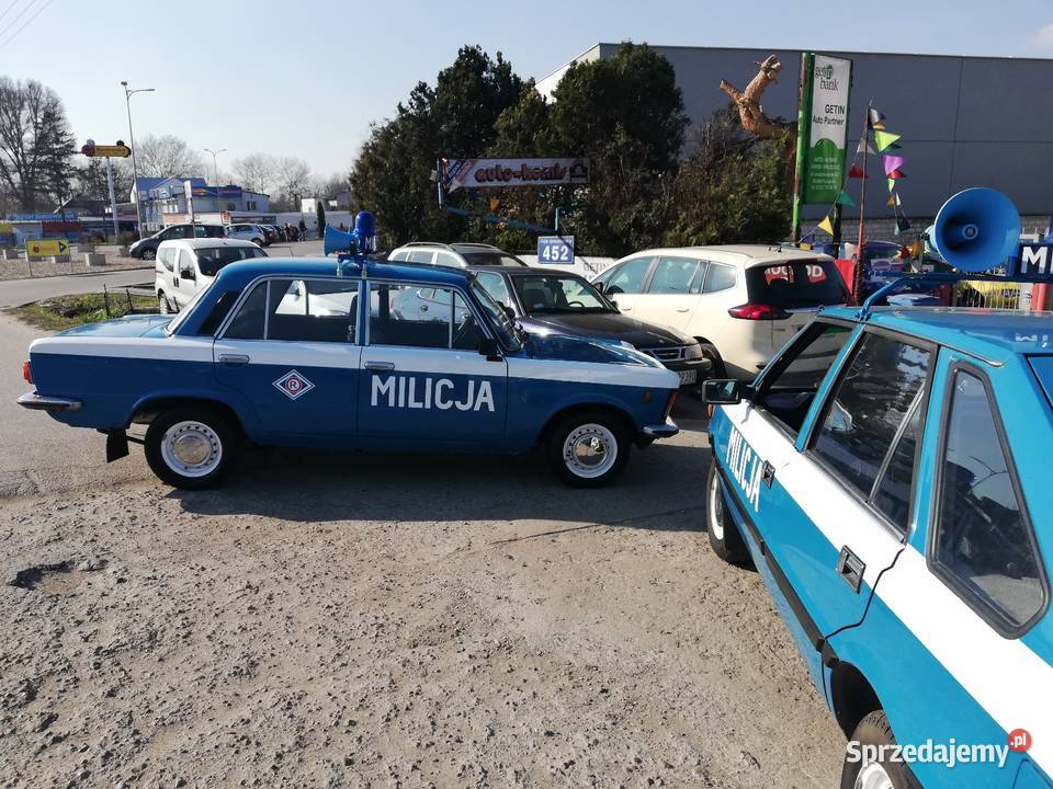 Fiat 125p milicja super zamiana 99997km mazowieckie Pruszków