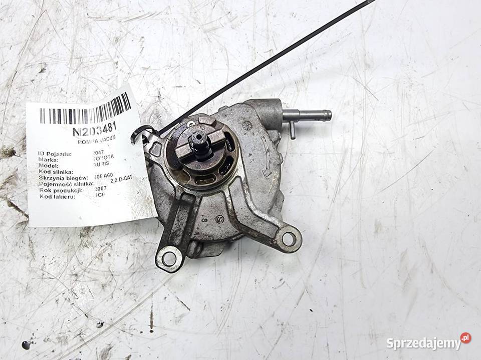 POMPA VACUM TOYOTA AURIS Lipno