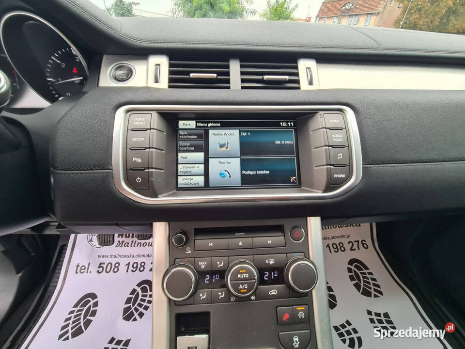 Land Rover Range Rover Evoque 4x4 Klimatronik Rok produkcji 2014 Wągrowiec